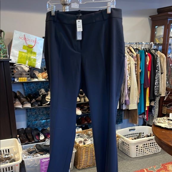Women's Navy Dress Pants by Talbots 18W, petite Heritage, business casual, NWT - Picture 1 of 7
